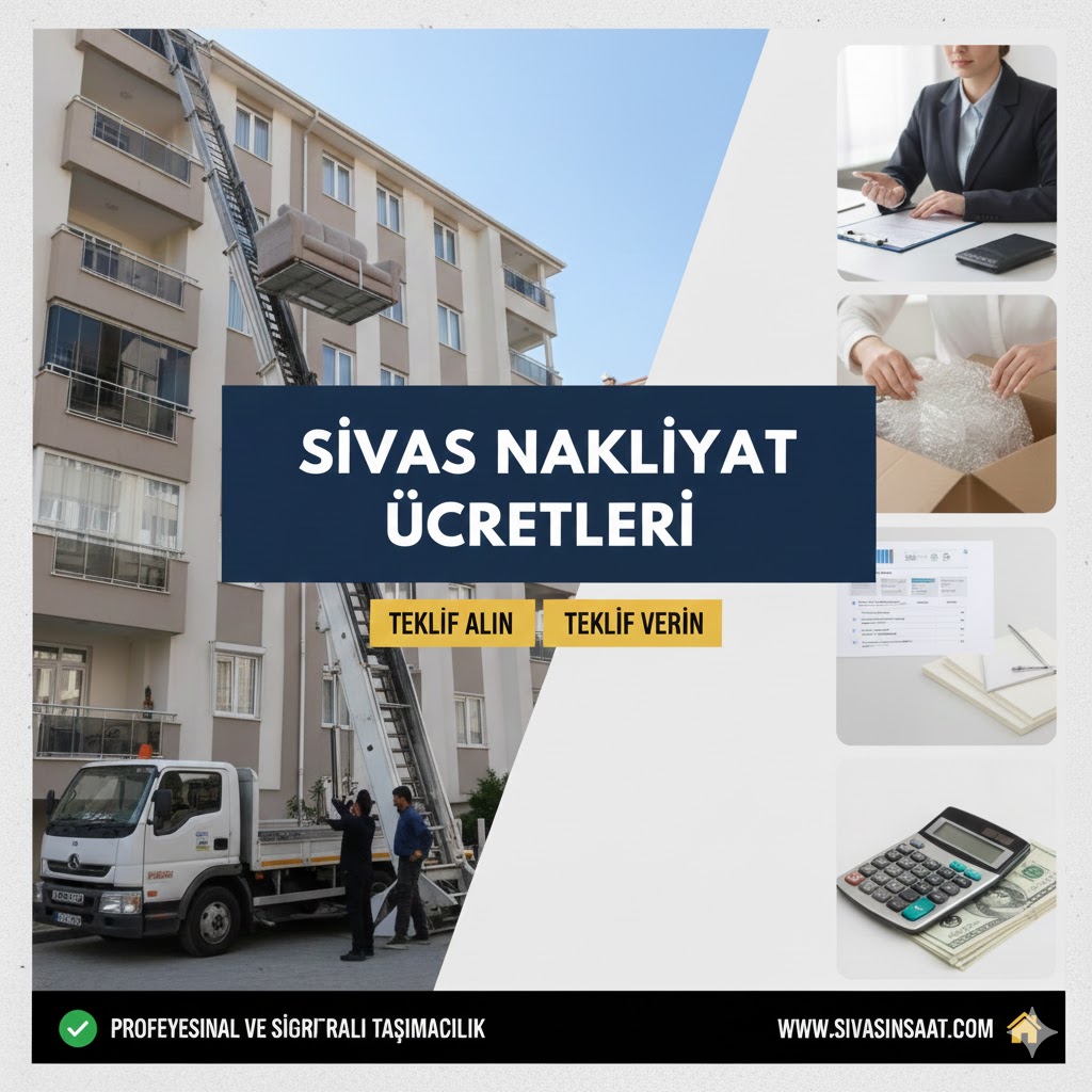 Sivas Asansörlü nakliyat